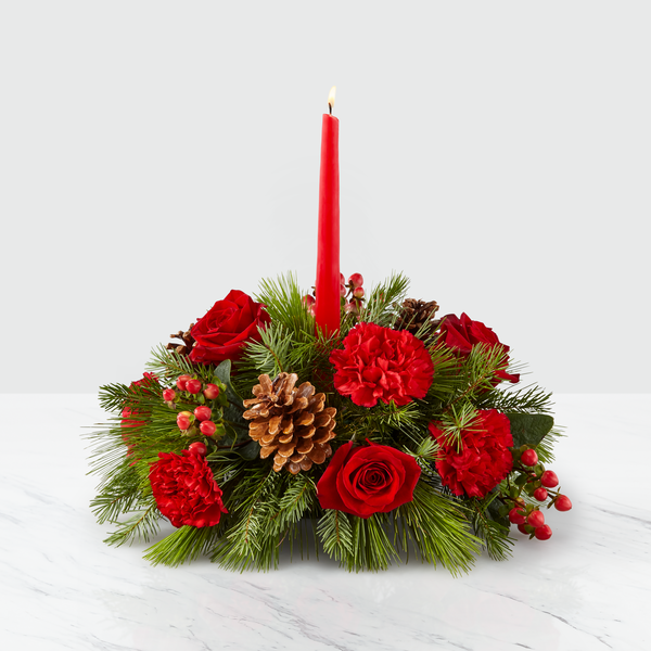 FTD I'll Be Home for Christmas Centerpiece