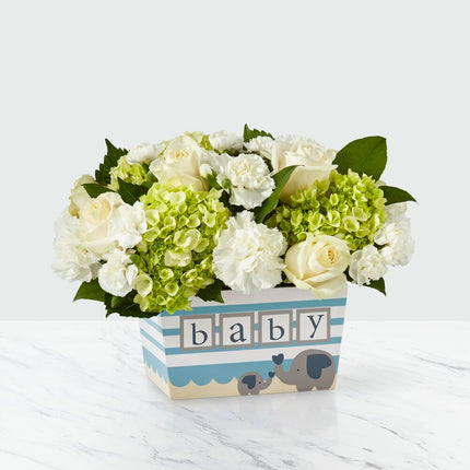 Adorable little boy bouquet