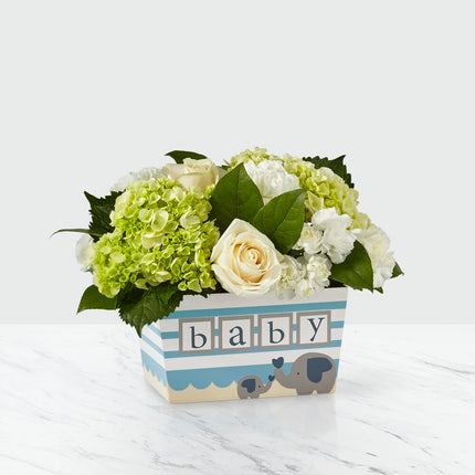 Adorable little boy bouquet