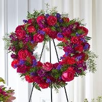 FTD Calming Colors Wreath
