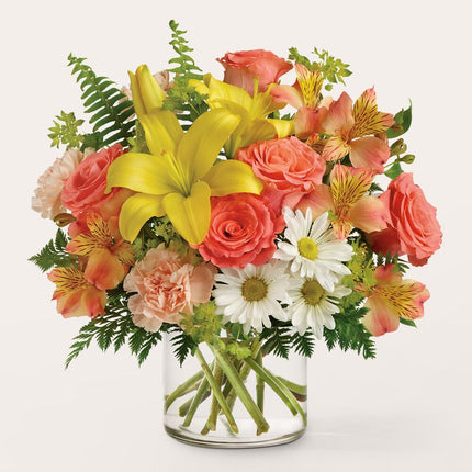 Bouquet Couleurs du Coucher de Soleil