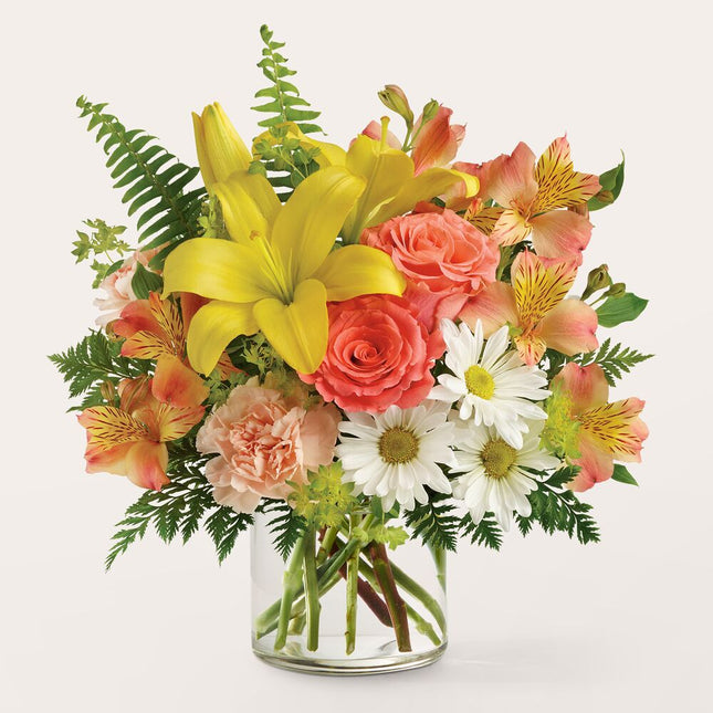 Bouquet Couleurs du Coucher de Soleil