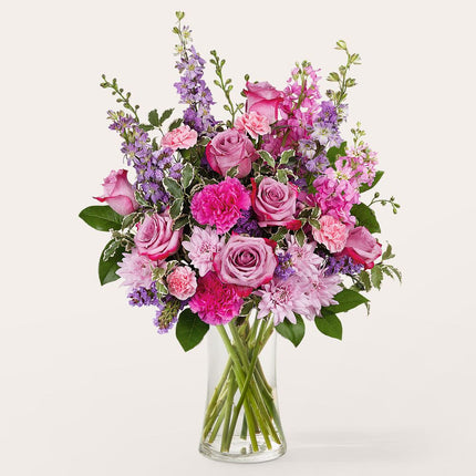 A bouquet of sincere greetings to you.