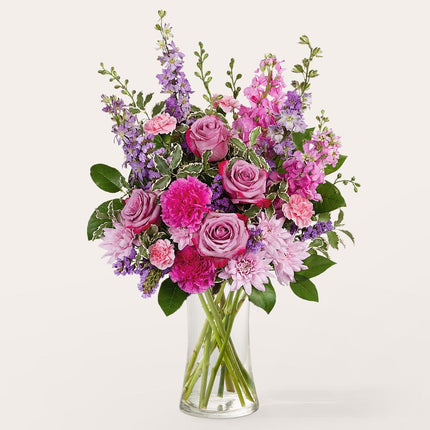 A bouquet of sincere greetings to you.