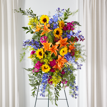 FTD Sunlit Memories Standing Spray