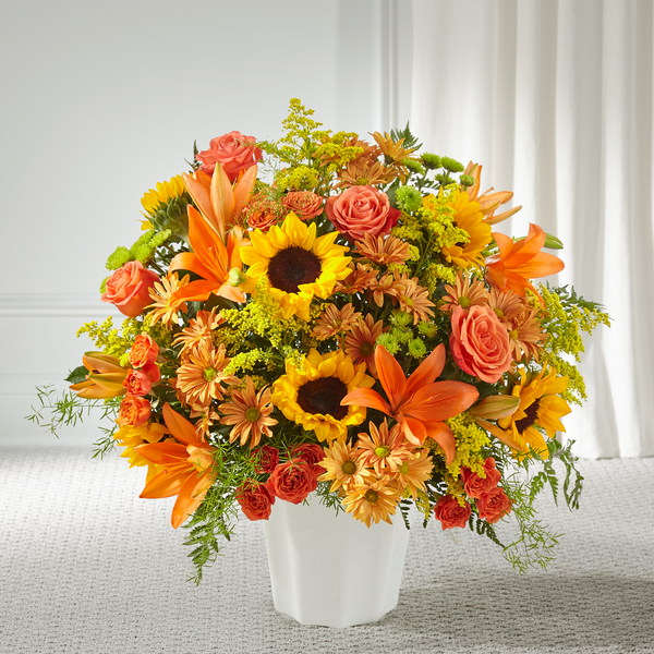 FTD Harvest Thoughts Floor Basket