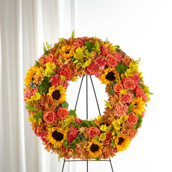 FTD Autumnal Memories Wreath