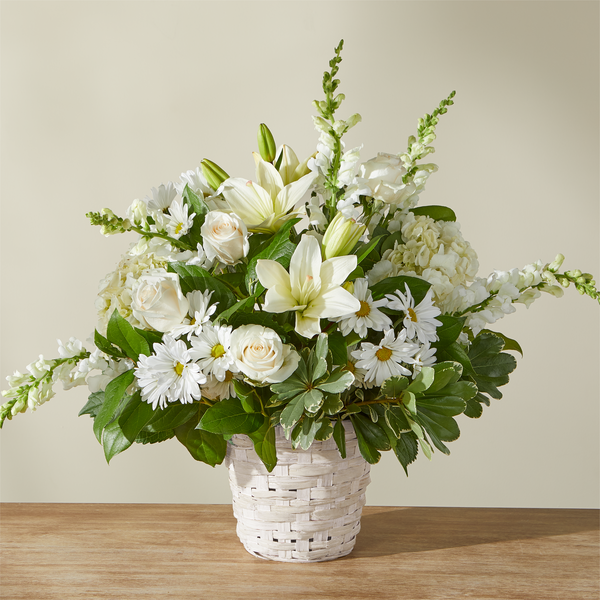 FTD Ivory Elegance Basket