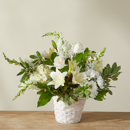 FTD Ivory Elegance Basket