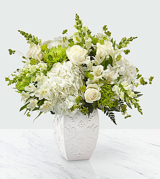 Green bouquet Peace and hope