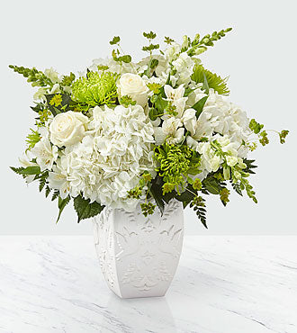 Bouquet vert Paix et espoir