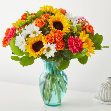 Bouquet Fleurs baignées de soleil