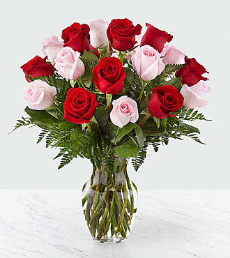 Bouquet Roses amour éternel