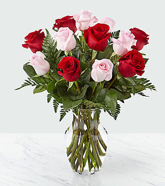 Bouquet Roses amour éternel