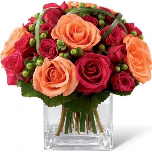 The Deep Emotions® rose bouquet from FTD® by BHG®