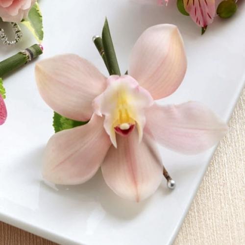 The FTD® Pink Cymbidium Boutonniere
