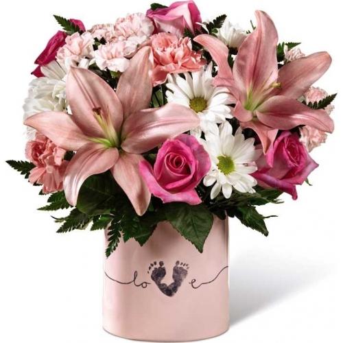 Petit Miracle - Bouquet FTD Bébé fille