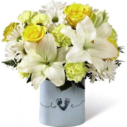 LE BOUQUET NOUVEAU BEBE GARCON, LE PETIT MIRACLE DE FTD®