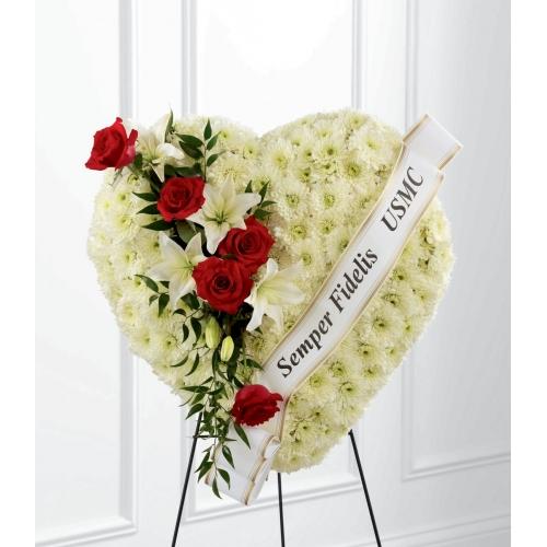 The FTD® Wall Heart Salute to a Patriot™